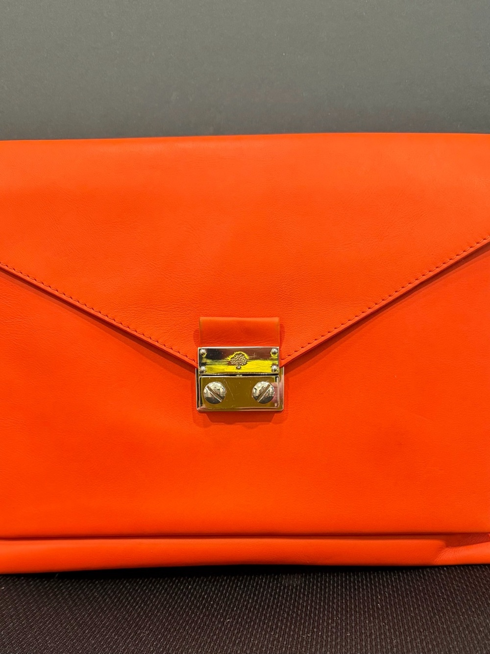 Mulberry Kensal shoulder bag in fiery red, spring/summer 2014 (missing strap)